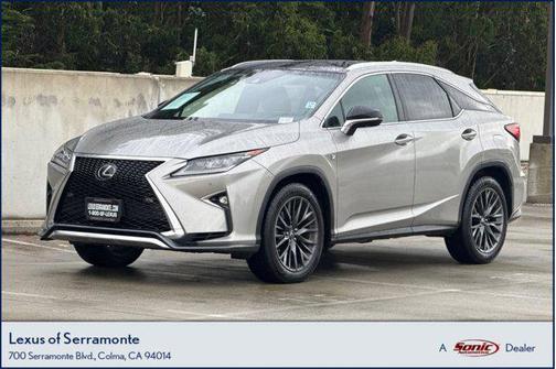 Atomic Silver 2017 Lexus RX 350 F Sport