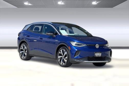 Dusk Blue Metallic/Black Roof 2021 Volkswagen ID.4 1st Edition