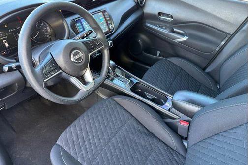 Gray/Super Black 2023 Nissan Kicks SV