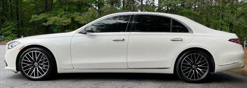 White 2022 Mercedes-Benz S-Class 4MATIC