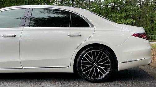 White 2022 Mercedes-Benz S-Class 4MATIC