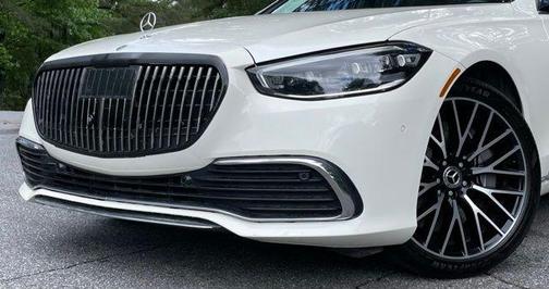 White 2022 Mercedes-Benz S-Class 4MATIC