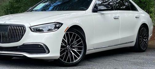 White 2022 Mercedes-Benz S-Class 4MATIC
