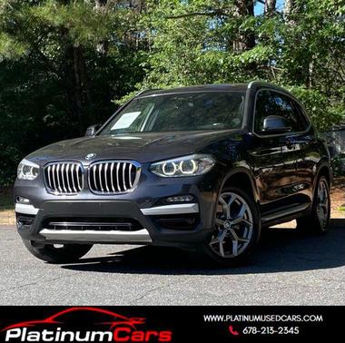 Dark Graphite Metallic 2021 BMW X3 sDrive30i