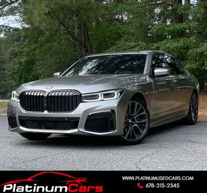 Gray Metallic 2020 BMW 750 i xDrive