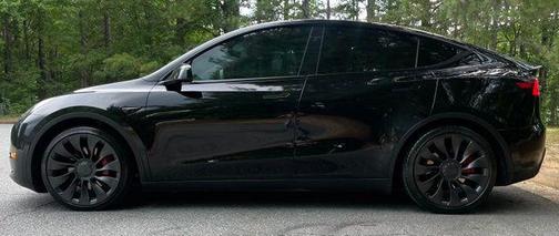 Solid Black 2023 Tesla Model Y Performance Dual Motor All-Wheel Drive