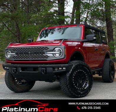 Rapid Red Metallic Tinted Clearcoat 2021 Ford Bronco Badlands
