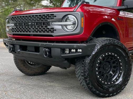 Rapid Red Metallic Tinted Clearcoat 2021 Ford Bronco Badlands