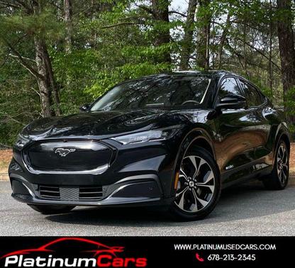 Shadow Black 2022 Ford Mustang Mach-E Premium