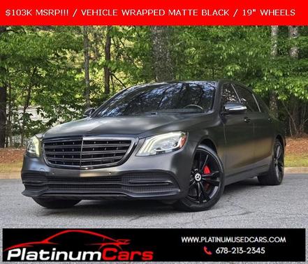 2019 Mercedes-Benz S-Class S 560