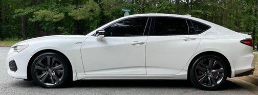 Platinum White Pearl 2022 Acura TLX A-Spec