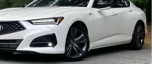 Platinum White Pearl 2022 Acura TLX A-Spec