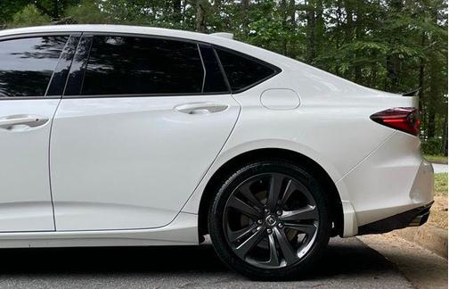 Platinum White Pearl 2022 Acura TLX A-Spec