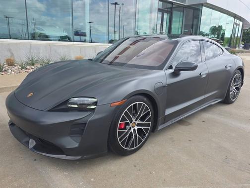 Volcano Grey Metallic 2023 Porsche Taycan