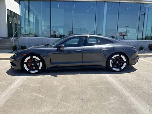 Volcano Grey Metallic 2025 Porsche Taycan