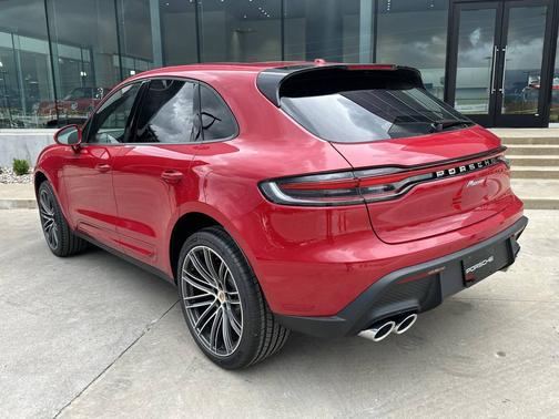 Carmine Red 2025 Porsche Macan