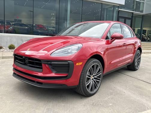 Carmine Red 2025 Porsche Macan