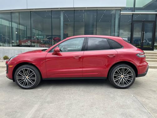 Carmine Red 2025 Porsche Macan