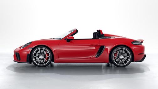Guards Red 2023 Porsche 718 Spyder