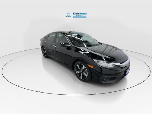 Crystal Black Pearl 2018 Honda Civic Touring