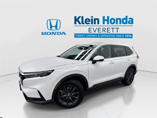 Platinum White Pearl 2026 Honda CR-V EX-L