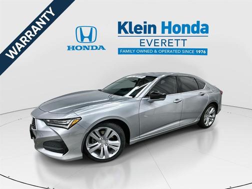 Lunar Silver Metallic 2021 Acura TLX Technology