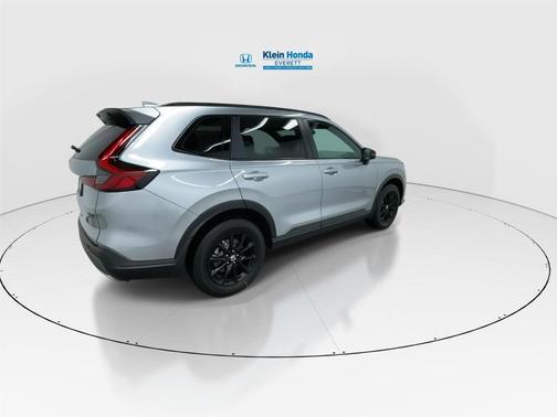 Solar Silver Metallic 2026 Honda CR-V Hybrid Sport