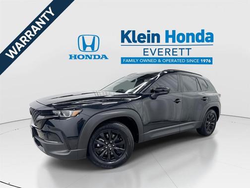 Jet Black Mica 2025 Mazda CX-50 2.5 S Preferred Package
