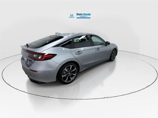 Solar Silver Metallic 2026 Honda Civic Hybrid Sport Touring