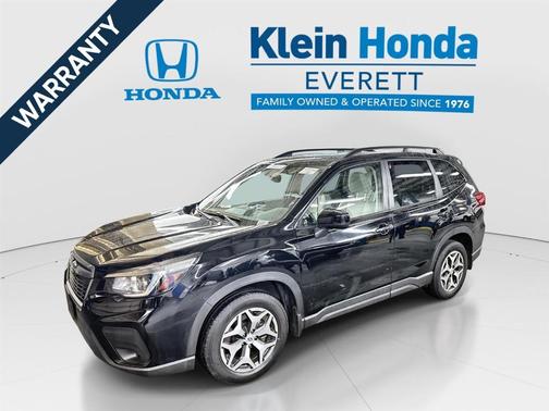 Crystal Black Silica 2019 Subaru Forester Premium