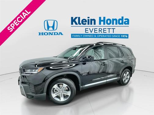 Crystal Black Pearl 2026 Honda Pilot EX-L