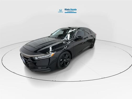 Crystal Black Pearl 2018 Honda Accord Sport