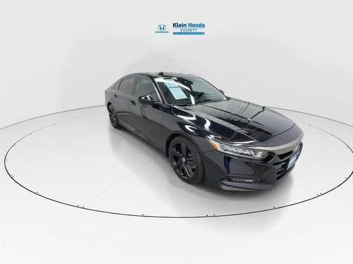 Crystal Black Pearl 2018 Honda Accord Sport