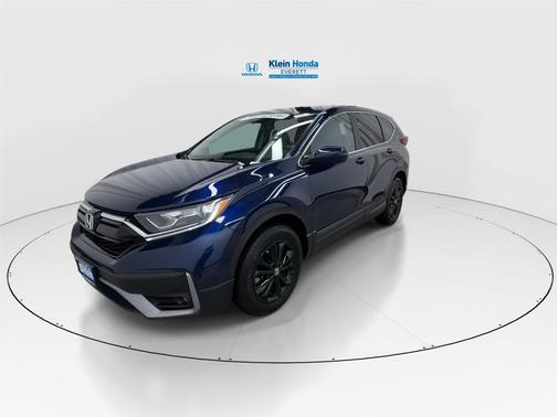 Obsidian Blue Pearl 2022 Honda CR-V EX-L