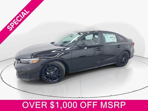 Crystal Black Pearl 2026 Honda Civic Sport