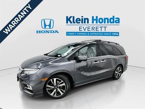Modern Steel Metallic 2019 Honda Odyssey Elite
