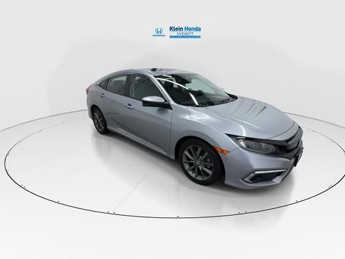 Lunar Silver Metallic 2019 Honda Civic EX