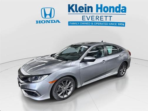 Lunar Silver Metallic 2019 Honda Civic EX