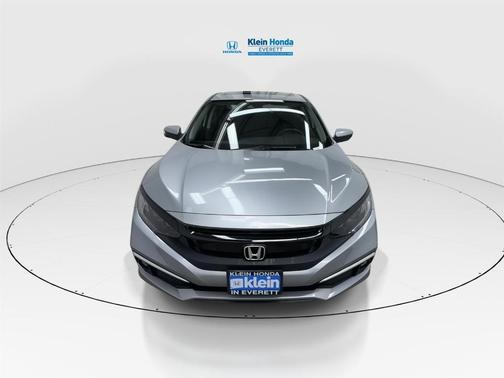 Lunar Silver Metallic 2019 Honda Civic EX