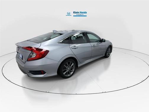 Lunar Silver Metallic 2019 Honda Civic EX