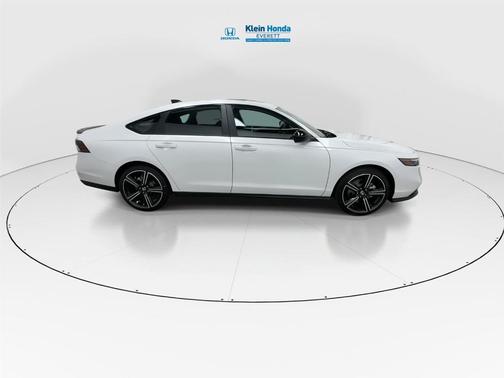Platinum White Pearl 2026 Honda Accord Hybrid Sport