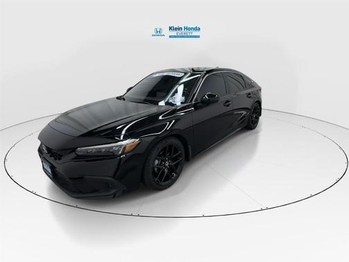 Crystal Black Pearl 2023 Honda Civic Sport Touring
