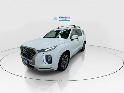 Hyper White 2022 Hyundai PALISADE Calligraphy