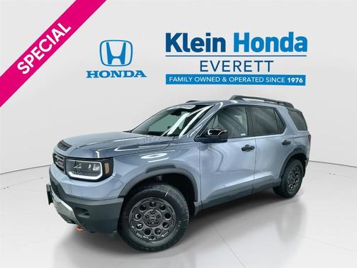 Sonic Gray Pearl 2026 Honda Passport TrailSport Blackout SUV