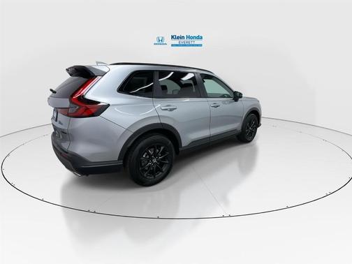 Solar Silver Metallic 2026 Honda CR-V Hybrid Sport-L