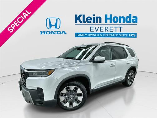 Platinum White Pearl 2026 Honda Pilot Touring