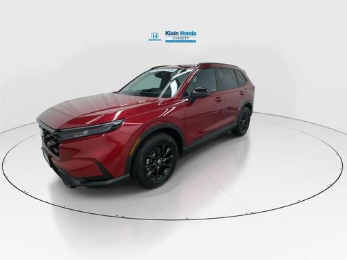 Radiant Red Metallic 2026 Honda CR-V Hybrid Sport