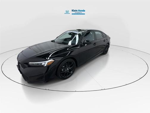 Crystal Black Pearl 2025 Honda Civic Sport