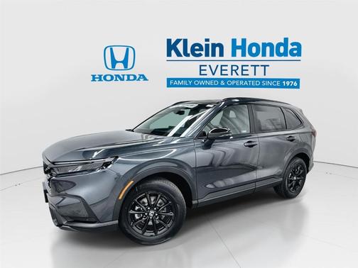 Meteorite Gray Metallic 2026 Honda CR-V Hybrid Sport-L