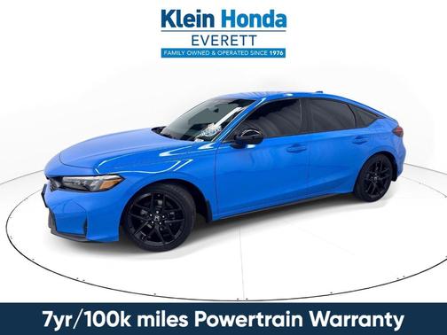 Boost Blue Pearl 2025 Honda Civic Sport
